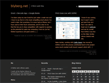 Tablet Screenshot of blyberg.net